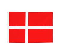 Bandiera della Danimarca con bandiera danese che crea atmosfera festiva 119,4 x 180,3 cm per Natale, feste notturne, riunioni di amici