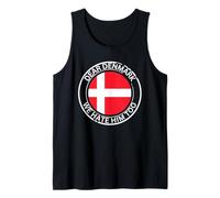 Bandiera della Danimarca La Groenlandia Non è in Vendita Supporto Design Danese Canotta