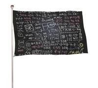 Bandiera della formula matematica, 152,4 x 243,8 cm, stampa su entrambi i lati, bandiera decorativa da giardino, non sbiadisce, con occhielli in ottone, sfondo fotografico da appendere, per interni ed