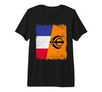Bandiera della Francia Sikh Punjabi Khalsa Pride Design Maglietta Premium