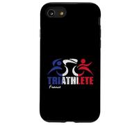 Bandiera della Francia Triathlon Design ispirato al triatleta francese Custodia per iPhone SE (2020) / 7 / 8