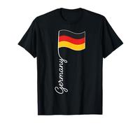 Bandiera della Germania Che sventol Maglietta