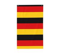 Bandiera della Germania con stampa decorativa per esterni, per tutte le stagioni, modello su un solo lato, per cortile, portico, patio