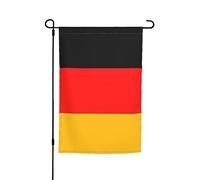 Bandiera della Germania da giardino, 30,5 x 45,7 cm. Decorazione da esterno luminosa su entrambi i lati porta un po' di divertimento al tuo giardino.