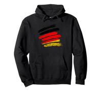 Bandiera della Germania Patriottica Vintage Tedesca Deutschland Felpa con Cappuccio