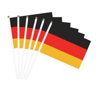 Bandiera della Germania Stampa Bandiera Palmare Bandiere portatili Feste Feste Feste Decorazioni Incontri Eventi