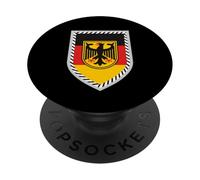 Bandiera della Germania: stemma dell'aquila tedesca PopSockets PopGrip Adesivo