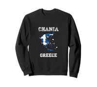 Bandiera della Grecia Distressed Chania Pride Felpa