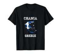 Bandiera della Grecia Distressed Chania Pride Maglietta