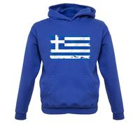 Bandiera Della Grecia - Felpa Per Bambini - Bandiera Greca Di Atene Mondo