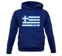 Bandiera Della Grecia - Felpa Per Bambini - Bandiera Greca Di Atene Mondo