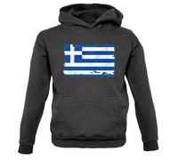 Bandiera Della Grecia - Felpa Per Bambini - Bandiera Greca Di Atene Mondo