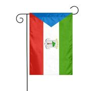 Bandiera della Guinea equatoriale da giardino, 30 x 45 cm, verticale, double face, per vacanze in fattoria