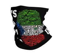 Bandiera della Guinea Equatoriale, È nel Mio Dna Donna Uomo Sciarpa A Tubo Elastico Headwrap Traspirante Ghetta da Collo per Pesca Sports Motocicletta