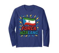 Bandiera della Guinea Equatoriale Forza Nzalang Nacional Maglia a Manica
