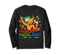 Bandiera della Guinea Equatoriale Forza Nzalang Nacional Maglia a Manica