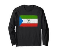 Bandiera della Guinea Equatoriale Grafica Per Uomini Donne Bambini Maglia a Manica