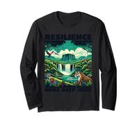 Bandiera della Guyana Casa Paese Patria Orgoglioso Guyana Roots Maglia a Manica