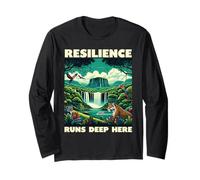 Bandiera della Guyana Casa Paese Patria Orgoglioso Guyana Roots Maglia a Manica