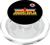 Bandiera della Jugoslavia Stella della Jugoslavia Bandiera PopSockets PopGrip per MagSafe