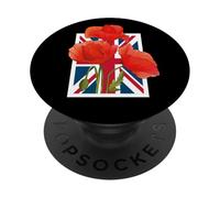 Bandiera della Legione Britannica con PopSockets PopGrip Adesivo