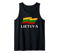 Bandiera della Lituania Lietuva Patriottica Uomini Donne Bambini Canotta