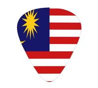 Bandiera della Malesia Plettri per chitarra Plettri per chitarra basso 12 pezzi