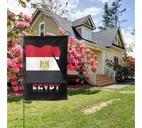 Bandiera della mappa dell'Egitto, bifacciale, 28x40 pollici, decorazione per esterni