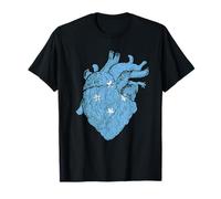 Bandiera della Micronesia Cuore Orgoglio Micronesiano Radici Micronesiane Maglietta