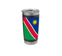 Bandiera della Namibia Bicchiere termico in acciaio inox doppia parete