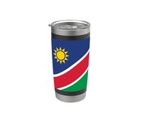 Bandiera della Namibia Bicchiere termico in acciaio inox doppia parete
