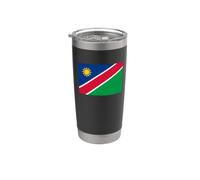 Bandiera della Namibia Bicchiere termico in acciaio inox doppia parete