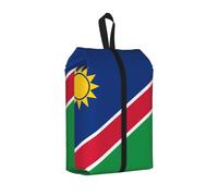 Bandiera della Namibia Borsa per scarpe da viaggio impermeabile con manico per valigia, scarpe da ginnastica, stivali da palestra, 1 pezzo, 1 pezzo., One Size, Classico