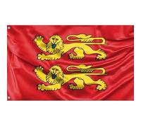 Bandiera Della Normandia Settentrionale, Francia Bandiere Da Giardino Con 2 Occhielli Garden Flag Divertente Bandiera Da Cortile Per Fattoria Patio All'Aperto 90X150 Cm