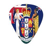 Bandiera della Nuova Zelanda Plettri per chitarra Plettri per chitarra basso 12 pezzi