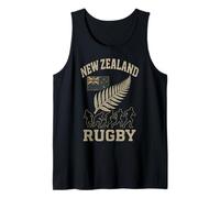 Bandiera della Nuova Zelanda Rugby Silver Fern Canotta