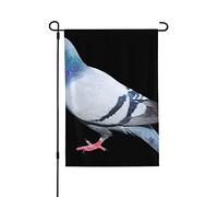 Bandiera della pace con piccione stampa 3d verticale su entrambi i lati decorazione per la casa all'aperto giardino patio cortile prato bandiera 71 x 101 cm