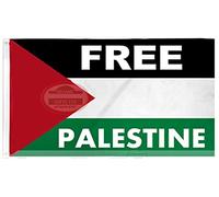 Bandiera della Palestina 3x5-QUDS Gerusalemme Gaza colori vivaci e resistente allo sbiadimento in tela intestazione e bandiere palestinesi a doppia cucitura in poliestere con occhielli in ottone