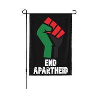 Bandiera della Palestina Fine dell'apartheid Bandiere della Palestina libera Fine dell'apartheid Palestina libera Bandiere da giardino Bandiera da giardino personalizzata 12x18 Bandiera bifacciale da
