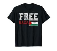 Bandiera della Palestina, Libera Gaza, Salva Gaza, Difendi Gaza, Palestina Maglietta