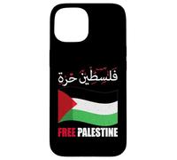 Bandiera della Palestina libera in arabo per Palistin e palestinesi Custodia per iPhone 15