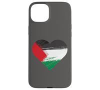 Bandiera della Palestina Love Heart Suppport Gaza Peace Graphic Custodia per iPhone 15 Plus