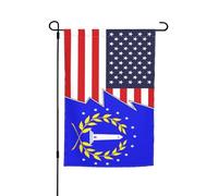 Bandiera della parrocchia di St. Bernard, Louisiana e America per esterni,