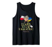 Bandiera della Polonia Selenskyj Cane Stand with Ucraina Canotta