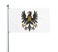 Bandiera Della Prussia Ducale Bandiere Da Giardino Durevole Garden Flag Con 2 Occhielli Bandiera Da Cortile Per All'Aperto Fattoria Esterni 90X150Cm