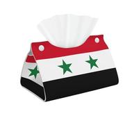 Bandiera della Repubblica Araba Siriana Stampa Tessuto Copertura Scatola Oblunga Impermeabile Organizzatore Per La Casa Quotidiana Camera Ufficio Decor