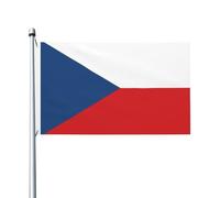 Bandiera della Repubblica Ceca 3x5FT Bandiera Decorativa per Esterni