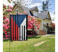 Bandiera della Repubblica Ceca, bifacciale, 28x40 pollici, decorazione per esterni