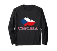Bandiera della Repubblica Ceca | Repubblica Ceca Patriottica Uomini Donne Bambini Maglia a Manica