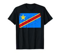 Bandiera della Repubblica Democratica del Congo per Uomini, Donne, Bambini Maglietta